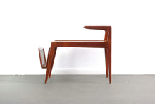 Load image into Gallery viewer, Danish Midcentury Design Teak Side Table by Kurt Ostervig with Magazine Rack-ABT Modern
