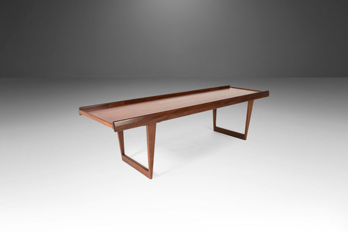 Danish Modern Angular Coffee Table by Peter Lovig Nielsen for Dansk in Teak, c. 1960s-ABT Modern