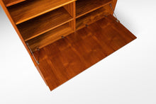 Load image into Gallery viewer, Danish Modern China Cabinet in Teak with Secretary Drop Down Desk Top in the Manner of Poul Hundevad, Denmark, c. 1970&#39;s-ABT Modern

