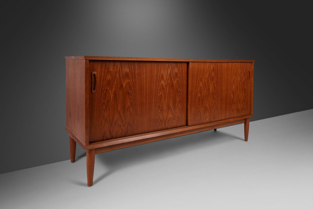 Danish Modern Credenza / Sideboard After Borge Mogensen in Teak, c. 1960s-ABT Modern