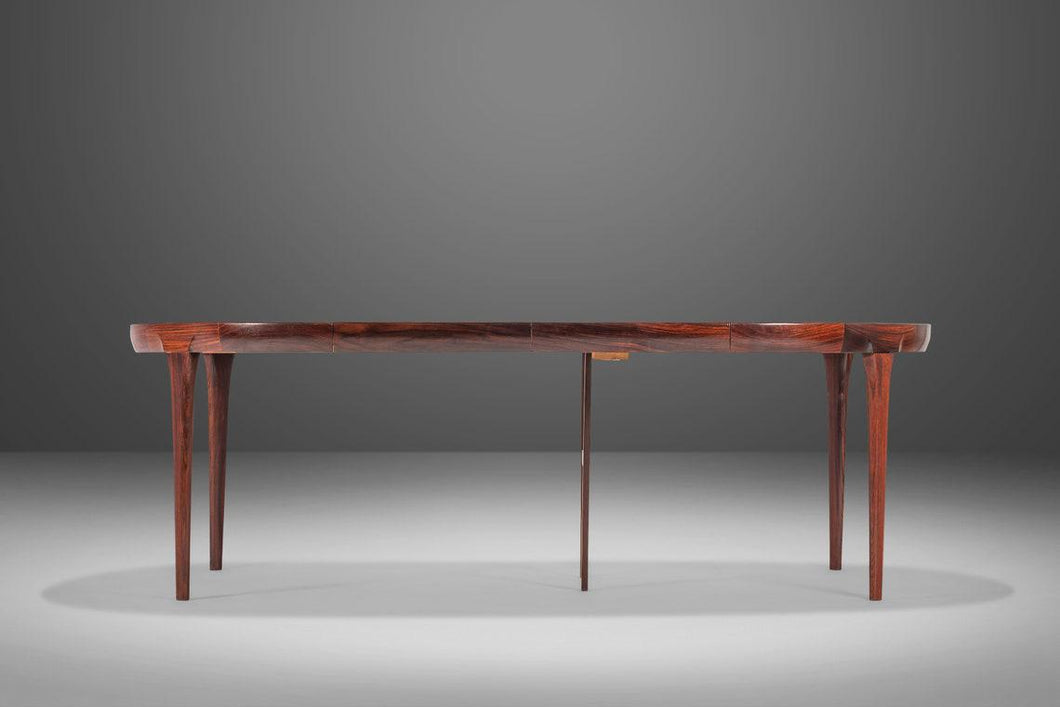Danish Modern Dining Table in Rosewood by Ib Kofod Larsen for Faarup Mobelfabrik, c. 1960s-ABT Modern