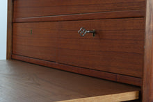 Load image into Gallery viewer, Danish Modern Drafting Desk w/ Original Skeleton Key, Denmark-ABT Modern
