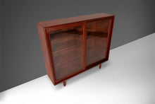 Load image into Gallery viewer, Danish Modern Glass Front Bookcase / Display Cabinet by Harry Ostergaard in Teak, c. 1960s-ABT Modern
