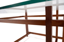 Load image into Gallery viewer, Danish Modern Henning Nørgaard for Komfort Teak and Glass Side Table-ABT Modern
