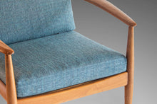 Load image into Gallery viewer, Danish Modern Model 118 Chair by Grete Jalk for France and Sons with Complementary Danish Ottoman, Denmark, 1960&#39;s-ABT Modern
