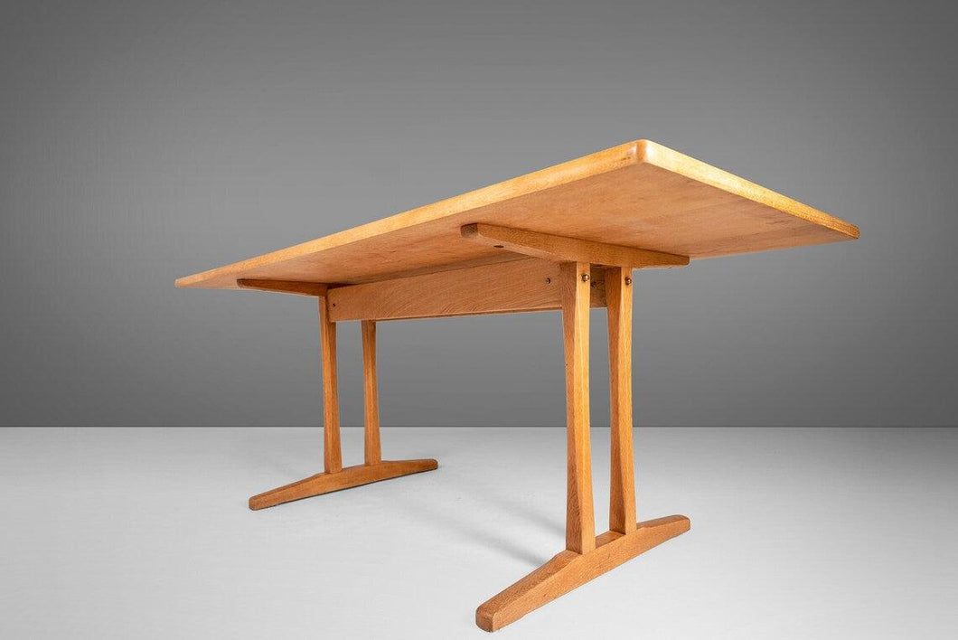 Danish Modern Oak Dining Table by Borge Mogensen for FDB Mobler-ABT Modern