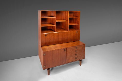 Danish Modern Teak 4-Drawer Sideboard w/ Topper by Peter Lovig Nielsen for Dansk Designs, c. 1950s-ABT Modern
