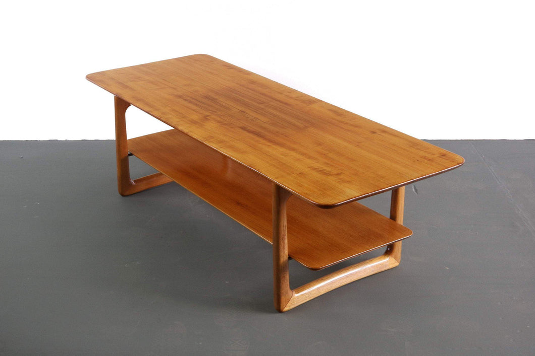 Danish Modern Teak Coffee Table by Hvidt and Orla Molgaard for France and Son-ABT Modern