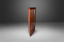 Load image into Gallery viewer, Danish Modern Teak Lighted Corner Curio Cabinet, c. 1960s-ABT Modern
