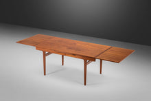 Load image into Gallery viewer, Danish Modern Vejle Stole Mobelfabrik Teak Extension Dining Table In the Manner of Johannes Andersen, c. 1960s-ABT Modern
