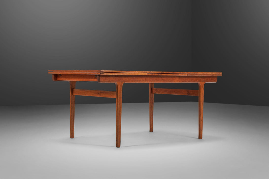Danish Modern Vejle Stole Mobelfabrik Teak Extension Dining Table In the Manner of Johannes Andersen, c. 1960s-ABT Modern