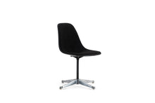 Load image into Gallery viewer, Early Herman Miller Swivel Side / Desk Chair in Original Black Wool Blend-ABT Modern

