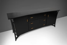 Load image into Gallery viewer, Ebonized Piet Hein Sculptural Dresser / Credenza for Daniel Jones Inc. NYC. c. 1960-ABT Modern

