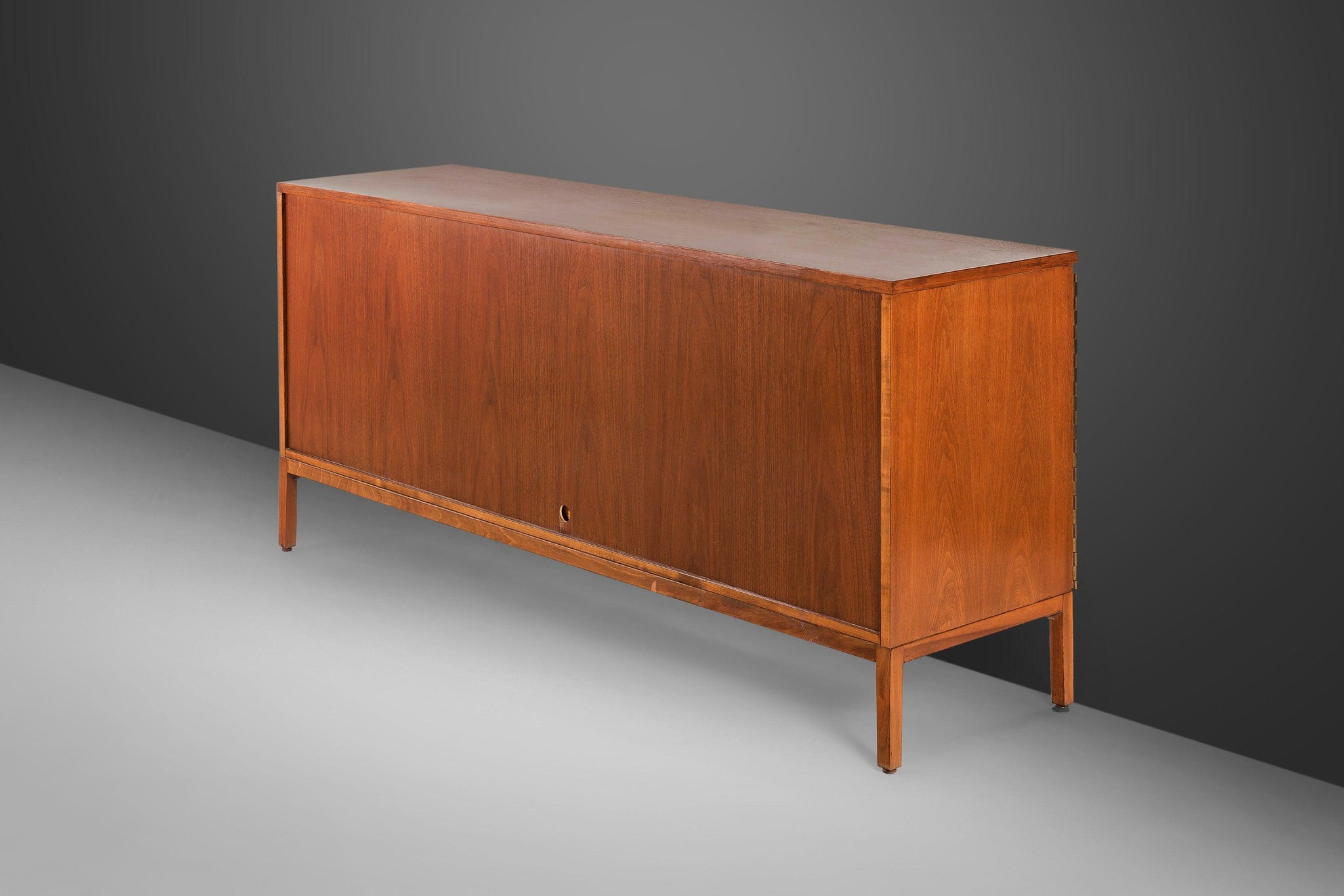 Paul McCobb for Calvin Furniture Three Drawer Mahogany Credenza Paul McCobb for Calvin Furniture Three Drawer Mahogany Credenza