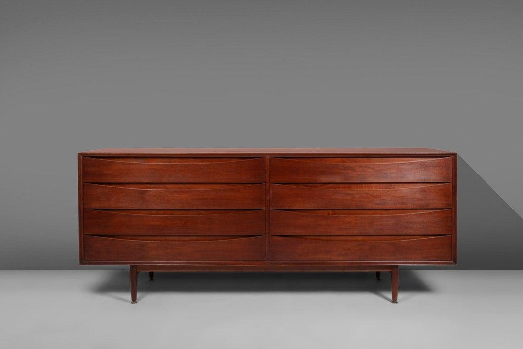Eight-Drawer 'Triennale' Dresser / Credenza, Mod. no. L-32-6, by Arne Vodder for Sibast Mobler, Denmark, c. 1950s-ABT Modern