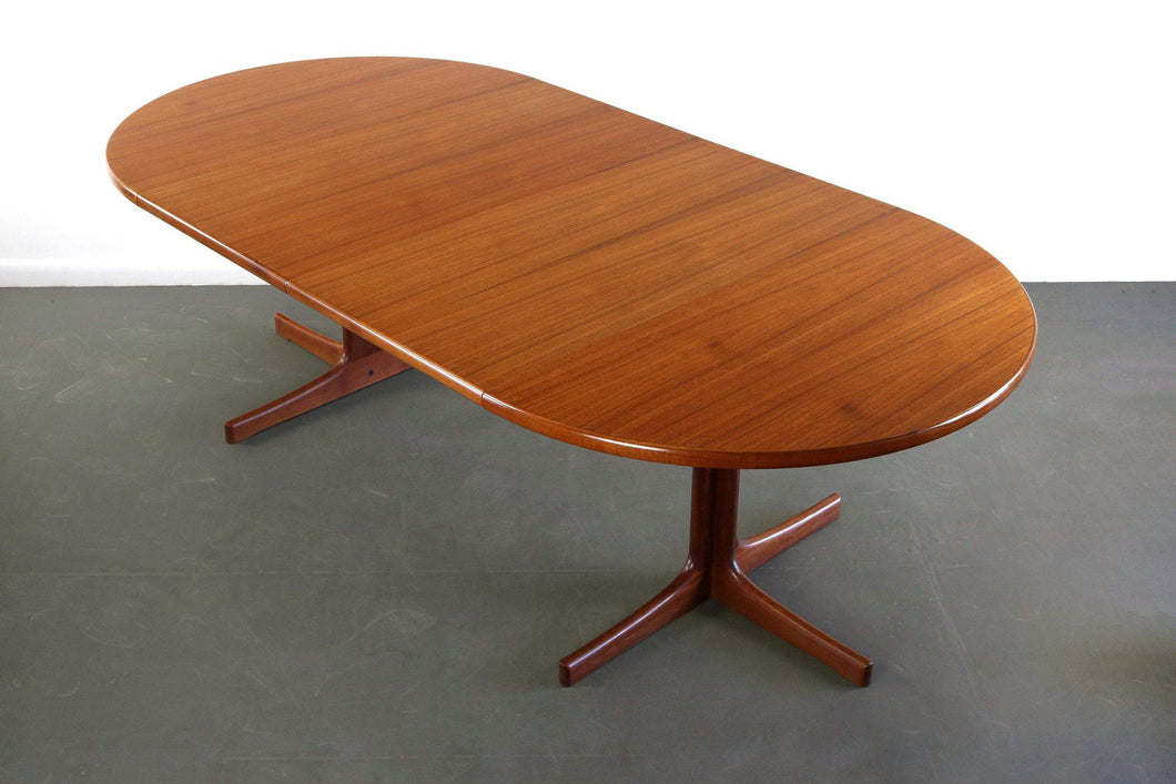 Exceptional Extension Dining / Conference Table Attributed to Niels Moller, Denmark-ABT Modern