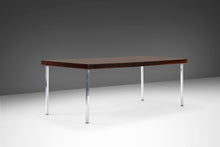 Load image into Gallery viewer, Exceptional Mid Century Modern Rosewood &amp; Chrome Extension Dining Table, West Germany, c. 1960&#39;s-ABT Modern
