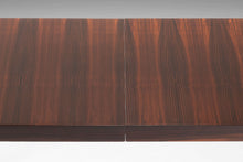 Load image into Gallery viewer, Exceptional Mid Century Modern Rosewood &amp; Chrome Extension Dining Table, West Germany, c. 1960&#39;s-ABT Modern
