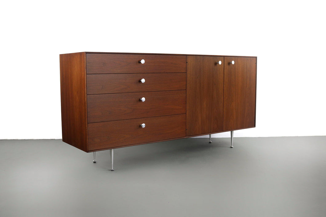 George Nelson for Herman Miller Thin Edge Credenza In Walnut, USA-ABT Modern