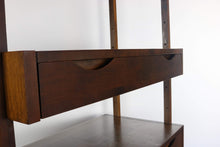 Load image into Gallery viewer, Gorgeous Mid Century Modern Free Standing Wall Unit / Room Divider in Walnut-ABT Modern
