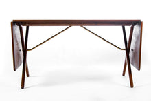 Load image into Gallery viewer, Hans Wegner Model AT-309 Dropleaf Dining Table for Andreas Tuck in Teak, Denmark-ABT Modern
