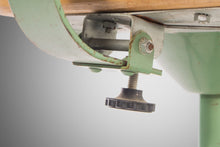 Load image into Gallery viewer, Industrial Adjustable Metal Drafting Stool / Barstool by Adjusto Equipment, c. 1940s-ABT Modern
