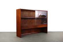 Load image into Gallery viewer, Jack Cartwright for Founders Book Case Display Hutch with Glass Doors-ABT Modern
