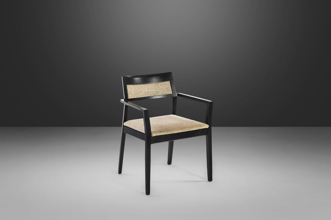 Krusin Armchair in Ebonized Oak by Marc Krusin for Knoll, USA, c. 2000's (Up to 4 Available- Price Per Chair)-ABT Modern