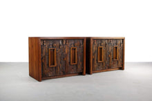 Load image into Gallery viewer, Lane Brutalist End Tables In the Manner of Paul Evans - A Set of 2-ABT Modern
