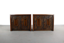 Load image into Gallery viewer, Lane Brutalist End Tables In the Manner of Paul Evans - A Set of 2-ABT Modern
