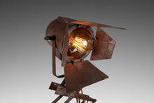 Load image into Gallery viewer, Le Passé Est Léger (1 of 3) Customized Industrial Stage Light / Stage Lamp by Fackler Benjamin, USA, c. 1930&#39;s-ABT Modern
