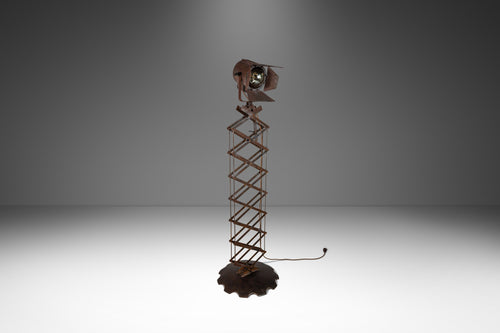 Le Passé Est Léger (1 of 3) Customized Industrial Stage Light / Stage Lamp by Fackler Benjamin, USA, c. 1930's-ABT Modern
