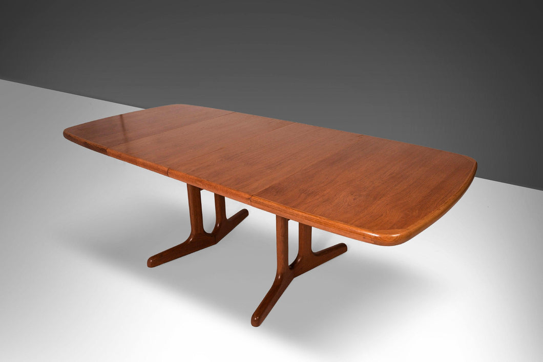 Long Extension Dining Table by Vamdrup Stolefabrik in Oak, c. 1970s-ABT Modern