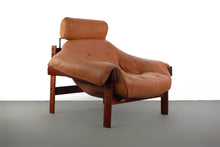 Load image into Gallery viewer, Lounge Chair in Leather and Rosewood by Percival Lafer-ABT Modern
