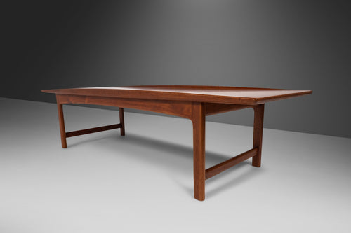Mid Century Modern Contoured Teak Coffee Table by Dux, Sweden, c. 1960's-ABT Modern