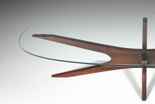 Load image into Gallery viewer, Mid Century Modern Elongated Model 893-TGO &quot;Jacks&quot; Coffee Table in Walnut by Adrian Pearsall for Craft Associates, USA, c. 1960s-ABT Modern
