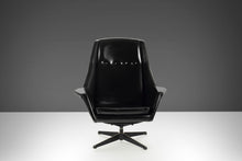 Load image into Gallery viewer, Mid Century Modern High back Swivel Lounge Chair, Sweden-ABT Modern
