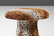 Load image into Gallery viewer, Mid Century Modern Leopard Print Tulip Chair and Ottoman Set After Pierre Paulin, 1960s-ABT Modern

