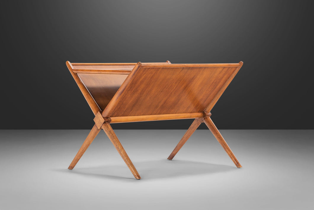 Mid Century Modern Magazine Side / End Table by T.H. Robsjohn Gibbings for Widdicomb, USA, c. 1960's-ABT Modern