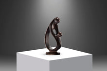 Load image into Gallery viewer, Mid Century Modern &quot;Mother and Child&quot; Stone Sculpture, Kenya, c. 1970&#39;s-ABT Modern
