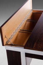 Load image into Gallery viewer, Mid Century Modern Rosewood Desk w/ Chrome Detailing by Lane, c. 1970s-ABT Modern
