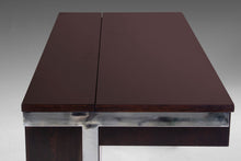 Load image into Gallery viewer, Mid Century Modern Rosewood Desk w/ Chrome Detailing by Lane, c. 1970s-ABT Modern
