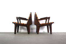 Load image into Gallery viewer, Mid-Century Modern Rosewood and Leather Set of Lounge Chairs by Angel Pazmino, 1960s-ABT Modern
