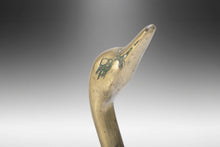 Load image into Gallery viewer, Mid Century Modern Set of Two (2) Brass Swan Sculptures / Home Decor, c. 1970&#39;s-ABT Modern
