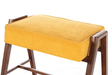 Load image into Gallery viewer, Mid Century Modern Styled Piano Bench in Solid Walnut-ABT Modern
