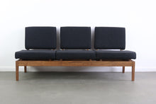 Load image into Gallery viewer, Mid Century Modern Three Seater Bench / Sofa in Solid Walnut Styled After Jens Risom-ABT Modern
