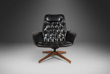 Load image into Gallery viewer, Mid Century Modern Tufted Lounge Chair and Ottoman by George Mulhauser for Plycraft, USA, c. 1960s-ABT Modern
