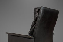 Load image into Gallery viewer, Model 500 High-Back Lounge Chair in Rosewood &amp; Aged Leather by Hans Olsen for CS Møbler, Denmark, c. 1960&#39;s-ABT Modern
