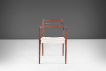 Load image into Gallery viewer, Model 62 Rosewood &amp; Knoll Boucle Arm Chair by Niels Møller for J.L. Møllers, 1960s-ABT Modern
