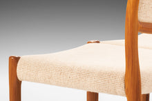 Load image into Gallery viewer, Model 80 Dining / Desk Chair in Teak w/ Original Upholstery by Niels Otto Møller for J.L. Møller Mobelfabrik, Denmark, c. 1960&#39;s-ABT Modern
